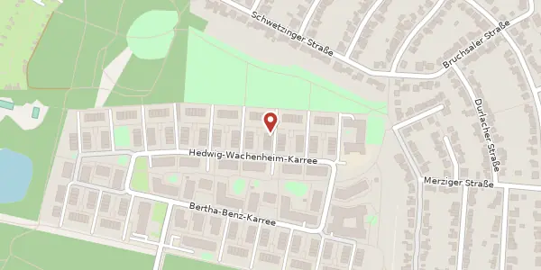 Karte der Umgebung von Hedwig-Wachenheim-Karree 82, 51107 Köln