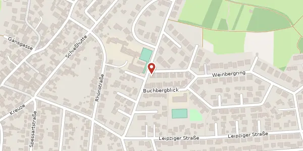 Karte der Umgebung von Weinbergring 2, 63505 Langenselbold