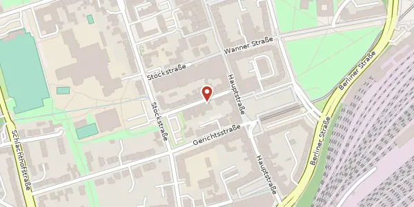 Karte der Umgebung von Overhofstr. 5, 44649 Herne
