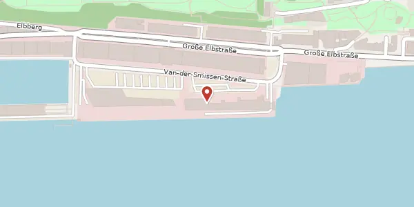 Karte der Umgebung von Van-der-Smissen-Str. 3, 22767 Hamburg