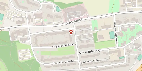 Karte der Umgebung von Döbraer Straße 4, 01189 Dresden