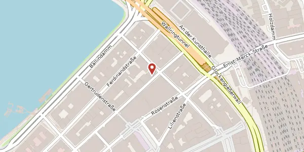 Karte der Umgebung von Raboisen 16, 20095 Hamburg