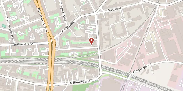 Karte der Umgebung von Fortunastr. 22, 40235 Düsseldorf