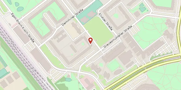 Karte der Umgebung von Crivitzer Straße 34, 13059 Berlin