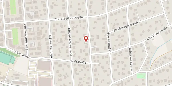 Karte der Umgebung von Heinrich-Heine-Straße 74, 16548 Glienicke/Nordbahn