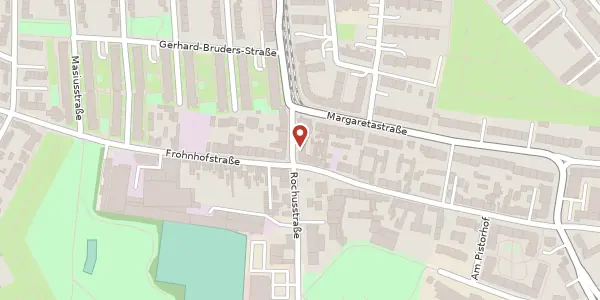 Karte der Umgebung von Rochusstr. 224, 50827 Köln