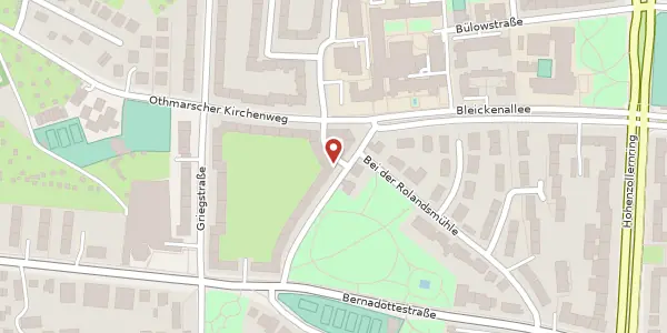 Karte der Umgebung von Grünebergstr. 1, 22763 Hamburg