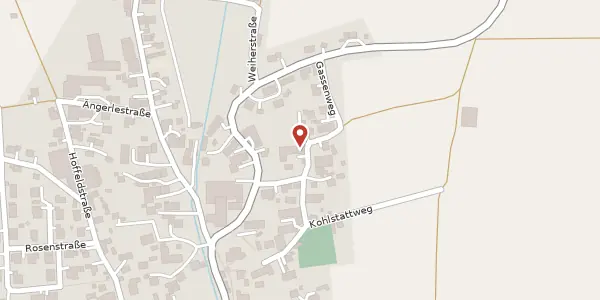 Karte der Umgebung von Gassenweg 3, 87745 Eppishausen