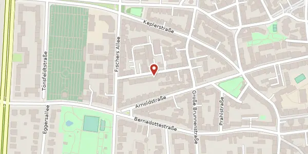 Karte der Umgebung von Donnerstraße 17, 22763 Hamburg