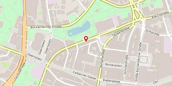 Karte der Umgebung von Hochstr. 33, 60313 Frankfurt