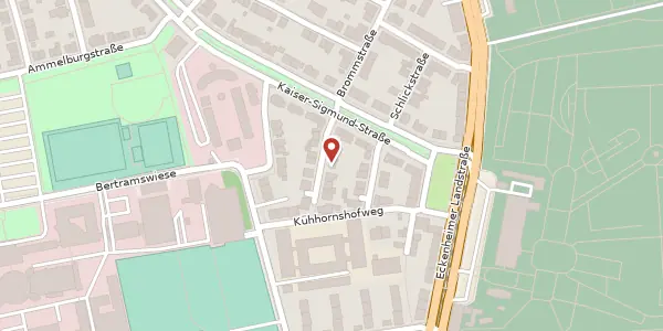Karte der Umgebung von Francstr. 12, 60320 Frankfurt