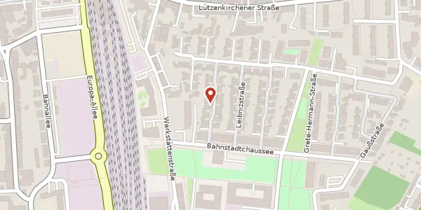 Karte der Umgebung von Mercatorstr. 11, 51379 Leverkusen