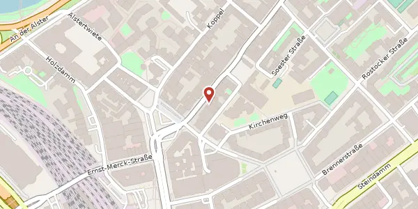 Karte der Umgebung von Lange Reihe 22, 20099 Hamburg