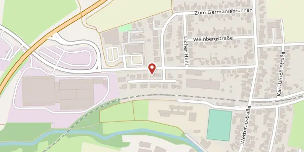 Karte der Umgebung von Schwalheimer Str. 42, 61169 Friedberg