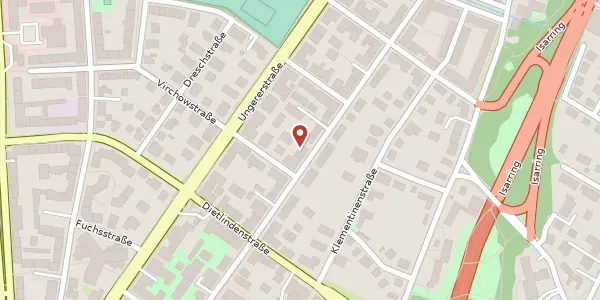 Karte der Umgebung von Kunigundenstr. 35, 80805 München