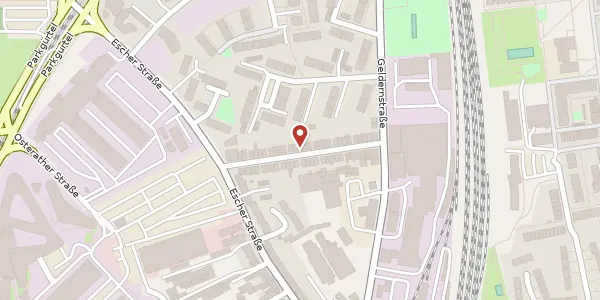 Karte der Umgebung von Nievenheimer Str. 28, 50739 Köln