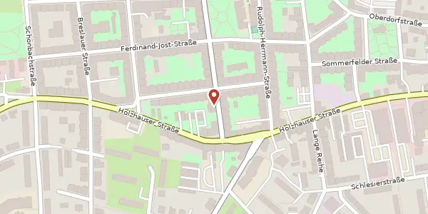 Karte der Umgebung von Arnoldstraße 34, 04299 Leipzig