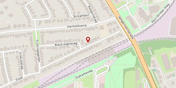 Karte der Umgebung von Rotbuchenstieg 25, 22297 Hamburg