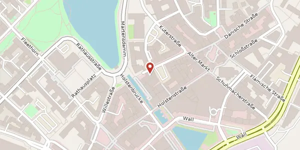 Karte der Umgebung von Kehdenstraße 25, 24103 Kiel