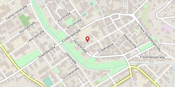 Karte der Umgebung von Paradiesstraße 26, 73525 Schwäbisch Gmünd