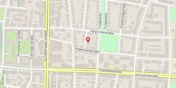 Karte der Umgebung von Heigenmooserstr. 5, 80686 München