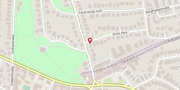 Karte der Umgebung von Witts Park 27, 22587 Hamburg