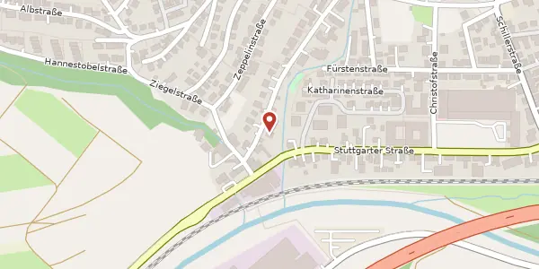 Karte der Umgebung von Neuwiesenstraße 4, 73262 Reichenbach-Fils