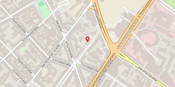 Karte der Umgebung von Remigiusstr. 18-20, 50937 Köln