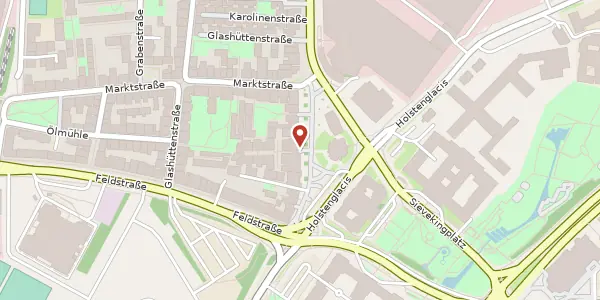 Karte der Umgebung von Karolinenstraße 5a, 20357 Hamburg