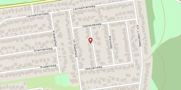 Karte der Umgebung von Hirseweg 12, 50933 Köln