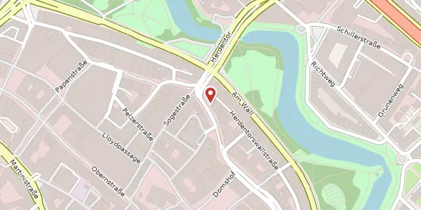Karte der Umgebung von Schüsselkorb 17-18, 28195 Bremen