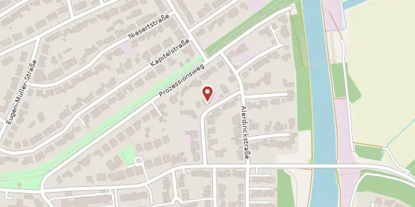 Karte der Umgebung von Von-Manger-Str. 13, 48145 Münster