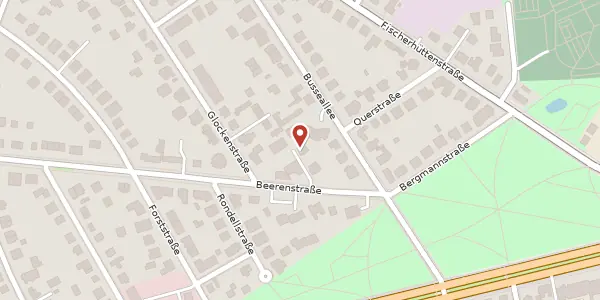 Karte der Umgebung von Beerenstraße 1 A, 14163 Berlin