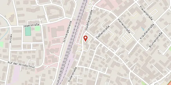 Karte der Umgebung von Güterstr. 7, 94469 Deggendorf