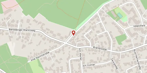 Karte der Umgebung von Hasselstr. 1a, 51427 Bergisch Gladbach