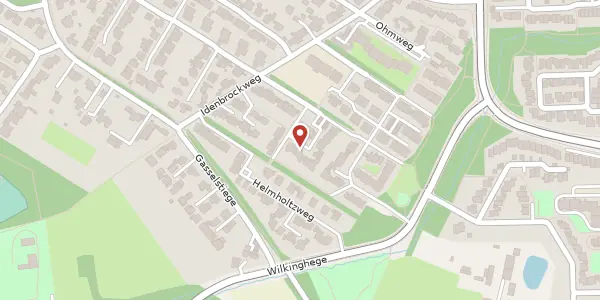 Karte der Umgebung von Kirchhoffweg 32, 48159 Münster
