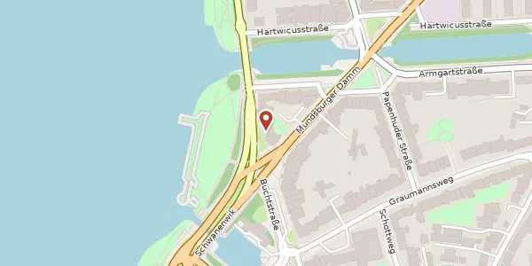 Karte der Umgebung von Schwanenwik 20, 22087 Hamburg