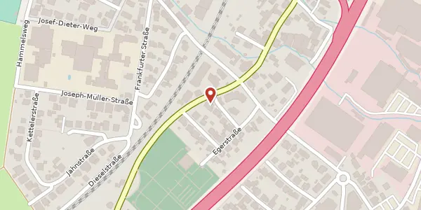 Karte der Umgebung von Breslauer Str. 3, 63628 Bad Soden-Salmünster