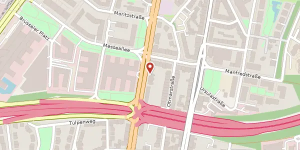 Karte der Umgebung von Alfredstr. 239-241, 45133 Essen