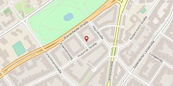 Karte der Umgebung von Sudeckstraße 2, 20249 Hamburg