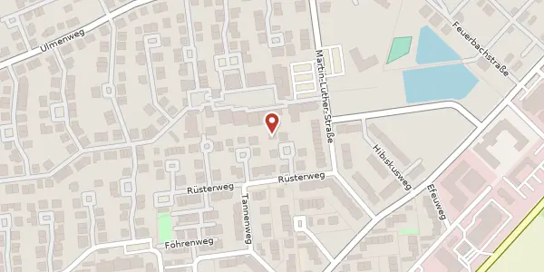 Karte der Umgebung von Quittenweg 3, 63741 Aschaffenburg