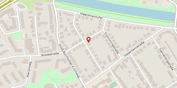 Karte der Umgebung von Hansinckstraße 14 a, 30655 Hannover