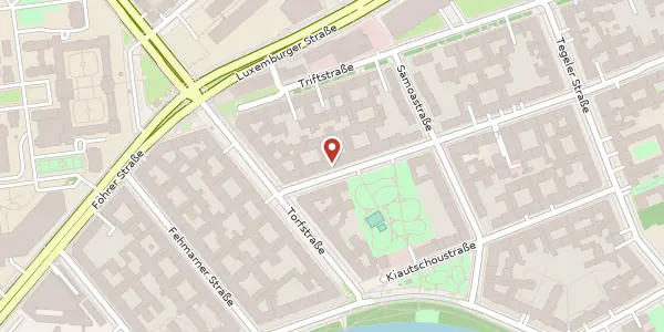 Karte der Umgebung von Sprengelstraße 23, 13353 Berlin