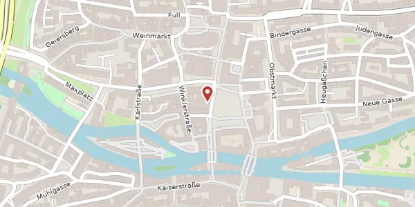 Karte der Umgebung von Hauptmarkt 11, 90403 Nürnberg