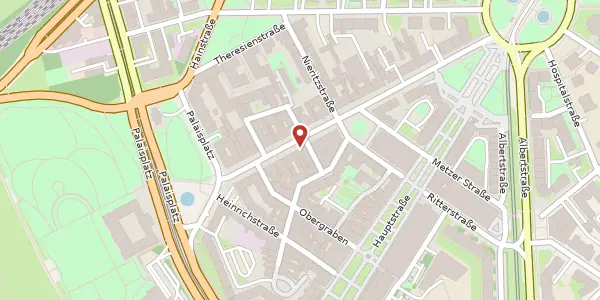 Karte der Umgebung von Königstraße 12, 01097 Dresden