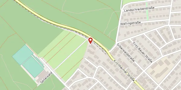 Karte der Umgebung von Kirchheimerstraße 2 a, 70619 Stuttgart