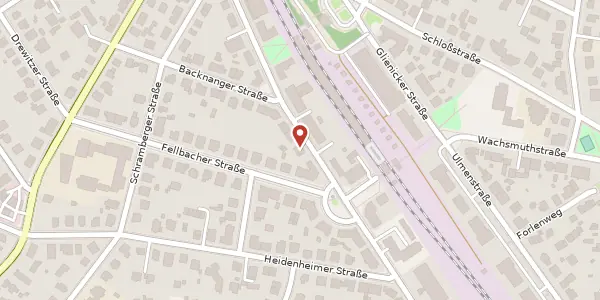 Karte der Umgebung von Heinsestraße 29, 13467 Berlin