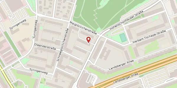 Karte der Umgebung von Oderbruchstraße 29, 10407 Berlin
