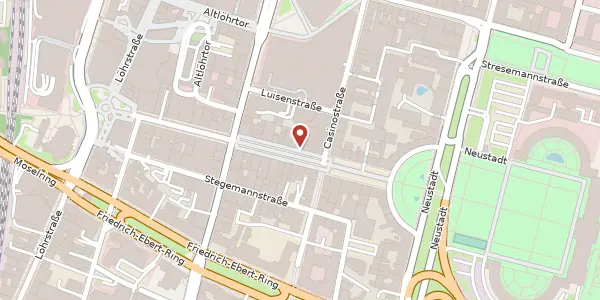 Karte der Umgebung von Schloßstraße 18, 56068 Koblenz