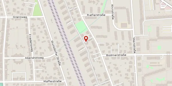 Karte der Umgebung von Nuthestraße 31 H, 12307 Berlin